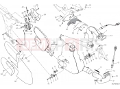 DUCATI Multistrada 1200 S D Air EXHAUST SYSTEM [MOD:MS1200SA]