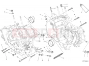 DUCATI 2017 Superbike 1299 Panigale HALF-CRANKCASES PAIR [MOD:1299]