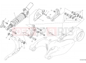 DUCATI 2017 Superbike 1299 Panigale SOSPENSIONE POSTERIORE [MOD:1299]