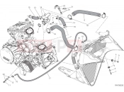 DUCATI 2017 Superbike 1299 Panigale COOLING SYSTEM [MOD:1299]