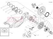 DUCATI Diavel Carbon HUB, REAR WHEEL [MOD:DVLC]