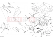 DUCATI 2018 XDiavel FOOTRESTS, RIGHT [MOD:XDIAVEL]