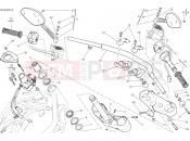 DUCATI 2018 XDiavel S HANDLEBAR [MOD:XDIAVELS]