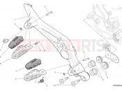 DUCATI 2018 Hypermotard 939 FOOTRESTS, RIGHT [MOD:HYM 939]