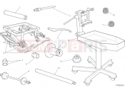 DUCATI 2018 Hypermotard 939 SP WORKSHOP SERVICE TOOLS (FRAME) [MOD:HYM939SP]