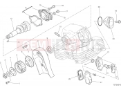 DUCATI 2018 Monster 797 VERTICAL CYLINDER HEAD - TIMING [MOD:M 797]