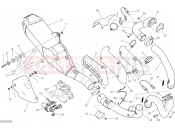 DUCATI 2018 Monster 821 EXHAUST SYSTEM [MOD:M 821]