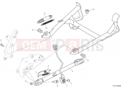 DUCATI 2018 Multistrada 1200 Enduro SIDE STAND [MOD:MS1200E]