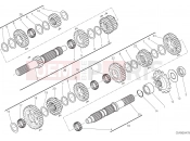 DUCATI Multistrada 950 GEAR BOX [MOD:MS950]