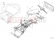 DUCATI Multistrada 1260 PLATE HOLDER [MOD:MS1260;XST:JAP]