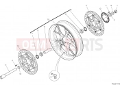 DUCATI 2018 Multistrada 1260 S FRONT WHEEL [MOD:MS1260S]