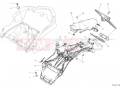 DUCATI 2018 Multistrada 1260 S D Air PLATE HOLDER [MOD:MS1260SA;XST:BLG,EUR]
