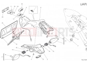 DUCATI 2018 SuperSport PLATE HOLDER [MOD:SS 939;XST:JAP]