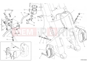 DUCATI 2018 SuperSport S FRONT BRAKE SYSTEM [MOD:SS 939 S]
