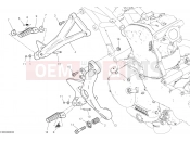 DUCATI 2018 SuperSport S FOOTRESTS, RIGHT [MOD:SS 939 S]