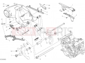 DUCATI 2018 SuperSport S FORCELLONE POSTERIORE [MOD:SS 939 S;XST:AUS]