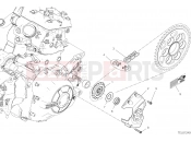 DUCATI 2019 Diavel FRONT SPROCKET - CHAIN [MOD:DVL1260]