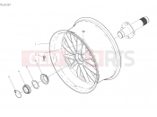 DUCATI 2019 Diavel REAR WHEEL [MOD:DVL1260]