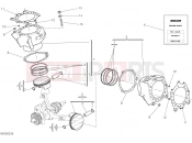 DUCATI 2019 XDiavel CYLINDERS - PISTONS [MOD:XDIAVEL]