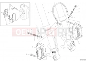 DUCATI 2019 Hypermotard 950 SP FRONT BRAKE SYSTEM [MOD:HYM950SP]