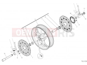 DUCATI 2019 Hypermotard 950 SP FRONT WHEEL [MOD:HYM950SP]