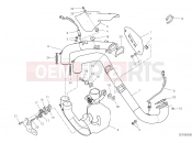 DUCATI 2019 Hypermotard 950 SP EXHAUST MANIFOLD [MOD:HYM950SP]
