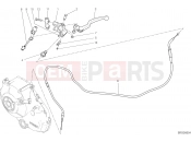 DUCATI Monster 797 CLUTCH CONTROL [MOD:M 797+]