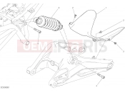 DUCATI 2019 Monster 797+ SOSPENSIONE POSTERIORE [MOD:M 797]