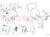 DUCATI 2019 Monster 1200 R FRONT BRAKE SYSTEM [MOD:M 1200R]