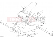 DUCATI 2019 Multistrada 950  SWING ARM [MOD:MS950]