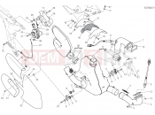 DUCATI 2019 Multistrada 1260 EXHAUST SYSTEM [MOD:MS1260]