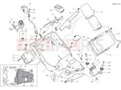 DUCATI 2019 Multistrada 1260 Enduro BATTERY HOLDER [MOD:MS1260E]