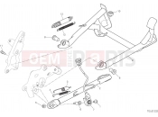 DUCATI 2019 Multistrada 1260 Enduro SIDE STAND [MOD:MS1260E]