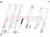 DUCATI 2005 Monster 620 FRONT FORK » FRONT SUSPENSION