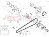 DUCATI 2019 SuperSport REAR WHEEL SPINDLE [MOD:SS 939]