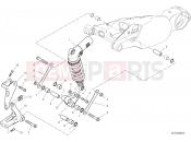 REAR SHOCK ABSORBER [MOD:PANV4] - Ducati Superbike Panigale V4 2019