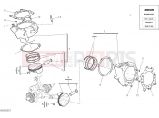 DUCATI Diavel S CYLINDERS - PISTONS [MOD:DVL1260S]