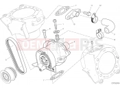 DUCATI Diavel S WATER PUMP [MOD:DVL1260S]