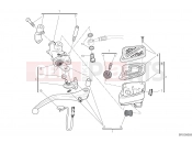 DUCATI Diavel S FRONT BRAKE PUMP [MOD:DVL1260S]