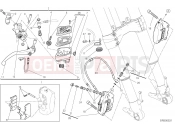 DUCATI 2020 XDiavel FRONT BRAKE SYSTEM [MOD:XDIAVEL]