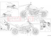 DUCATI 2020 XDiavel WARNING LABELS [MOD:XDIAVEL;XST:JAP]