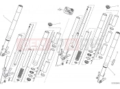 DUCATI 2020 XDiavel S FRONT FORK [MOD:XDIAVELS]