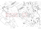DUCATI 2020 Monster 797 EXHAUST SYSTEM [MOD:M 797;PLT:DB10]
