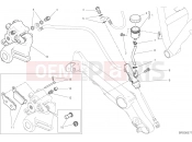 DUCATI 2020 Monster 797 REAR BRAKE SYSTEM [MOD:M 797]
