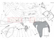 DUCATI 2020 Monster 797 HALF FAIRING [MOD:M 797]