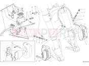 DUCATI 2020 Monster 821 FRONT BRAKE SYSTEM [MOD:M 821]