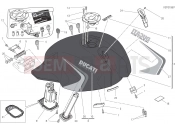 DUCATI 2020 Monster 821 Stealth FUEL TANK [MOD:M821STEA]