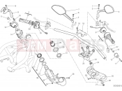 DUCATI 2020 Monster 1200 HANDLEBAR AND CONTROLS [MOD:M 1200]