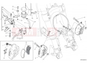 DUCATI 2020 Monster 1200 S FRONT BRAKE SYSTEM [MOD:M 1200S]