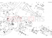 DUCATI 2020 Monster 1200 S FOOTRESTS, LEFT [MOD:M 1200S]